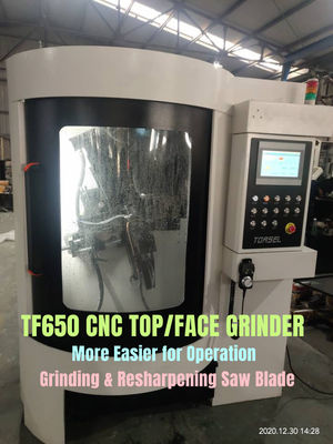 TFM650 সিএনসি সার্কুলার Tct স্যাব ব্লেড গ্রিলিং মেশিন পুনরায় ধারালো করার জন্য